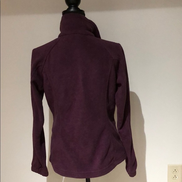 COLUMBIA FLEECE ZIP UP JACKET - Picture 3 of 5